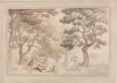 Das Picknick von Thomas Rowlandson